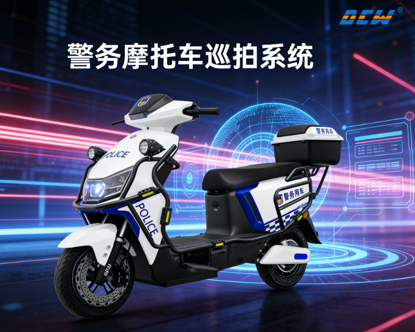 告别“人海战术”！达辰威（DCW）警务摩托车巡拍系统让巡逻效率翻倍！