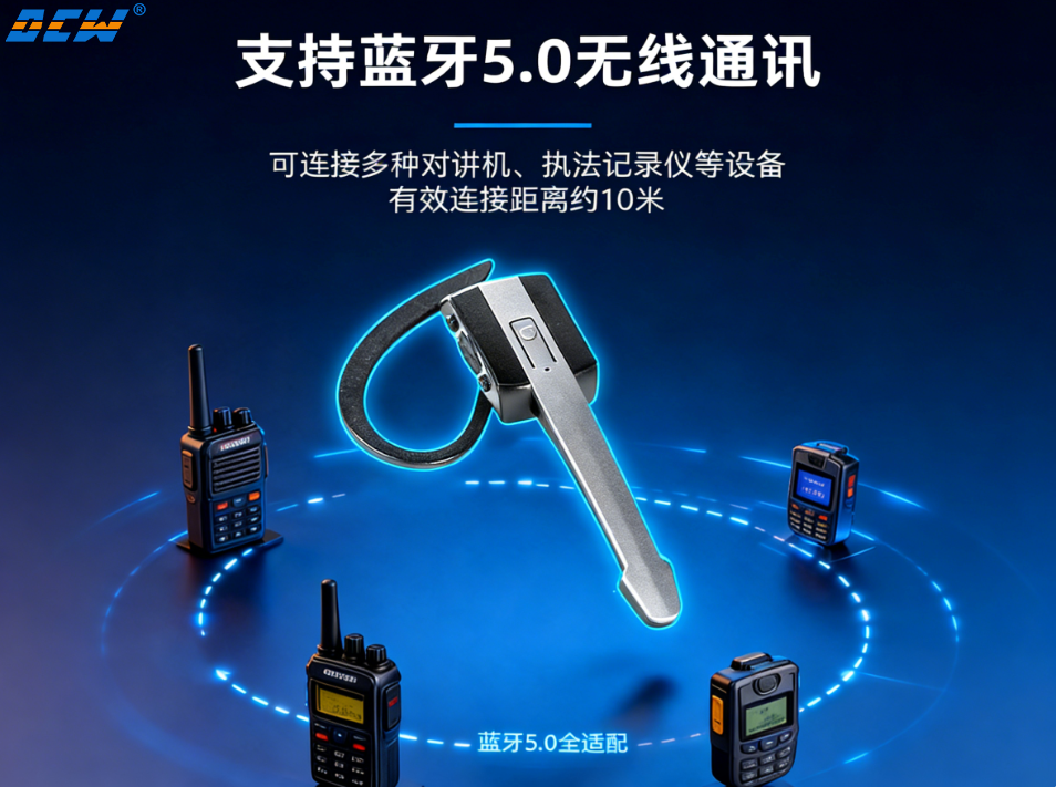 警用蓝牙耳机