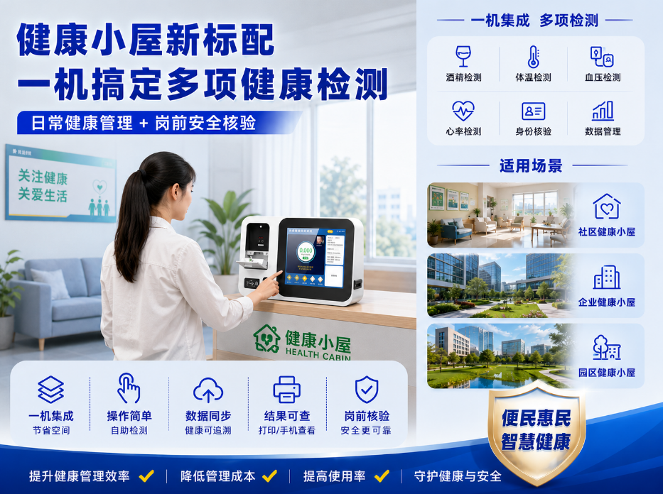 岗前健康检测一体机