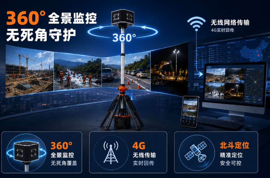 4G便携式全景摄录系统