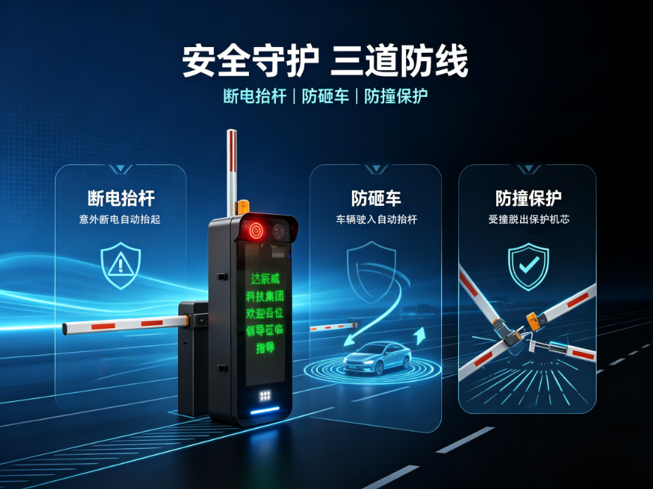 智能一体化栏杆机