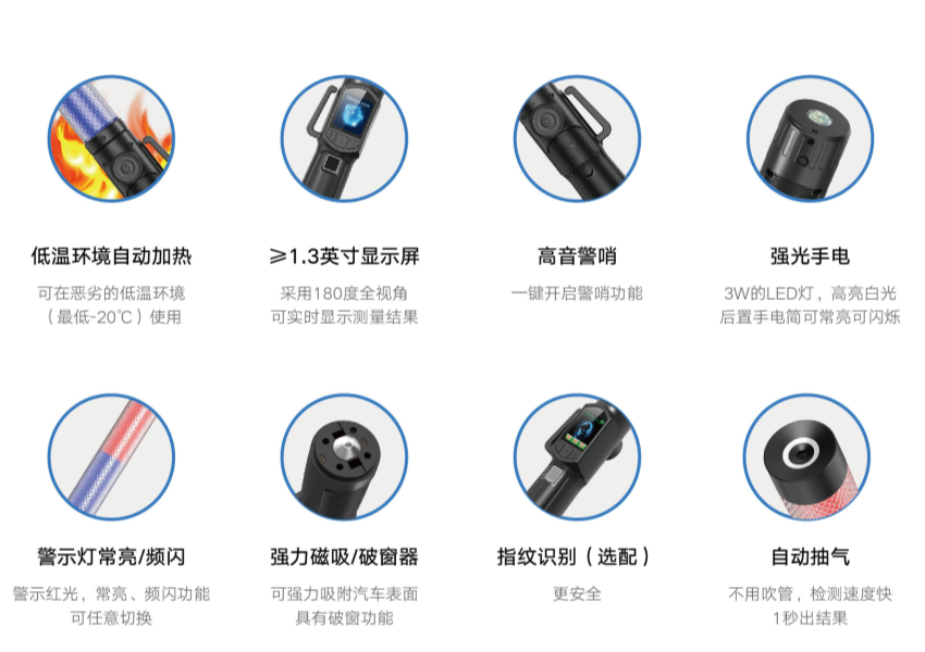 快排酒检指挥棒