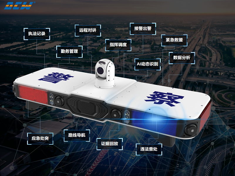 破解行业痛点，赋能现代警务：达辰威（DCW）智能车载警灯重磅登场