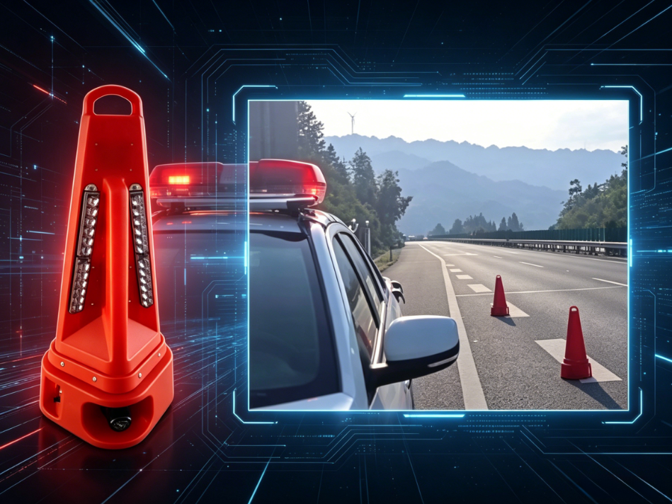 防闯入报警路锥