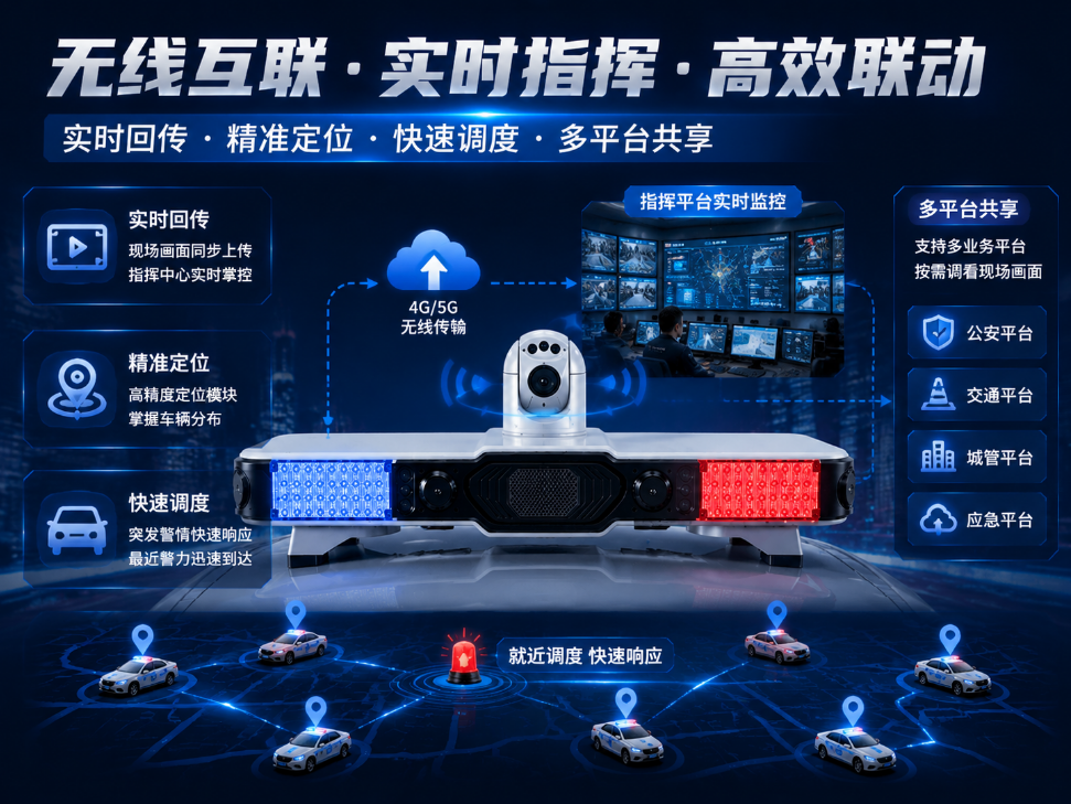 智能车载警灯