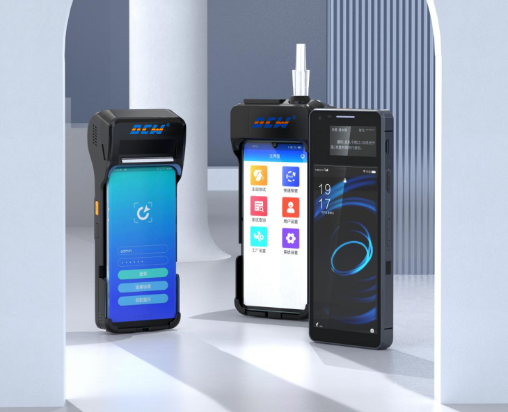 智慧警务新装备！达辰威（DCW）智能酒检背夹一机多用，解锁执法新方式